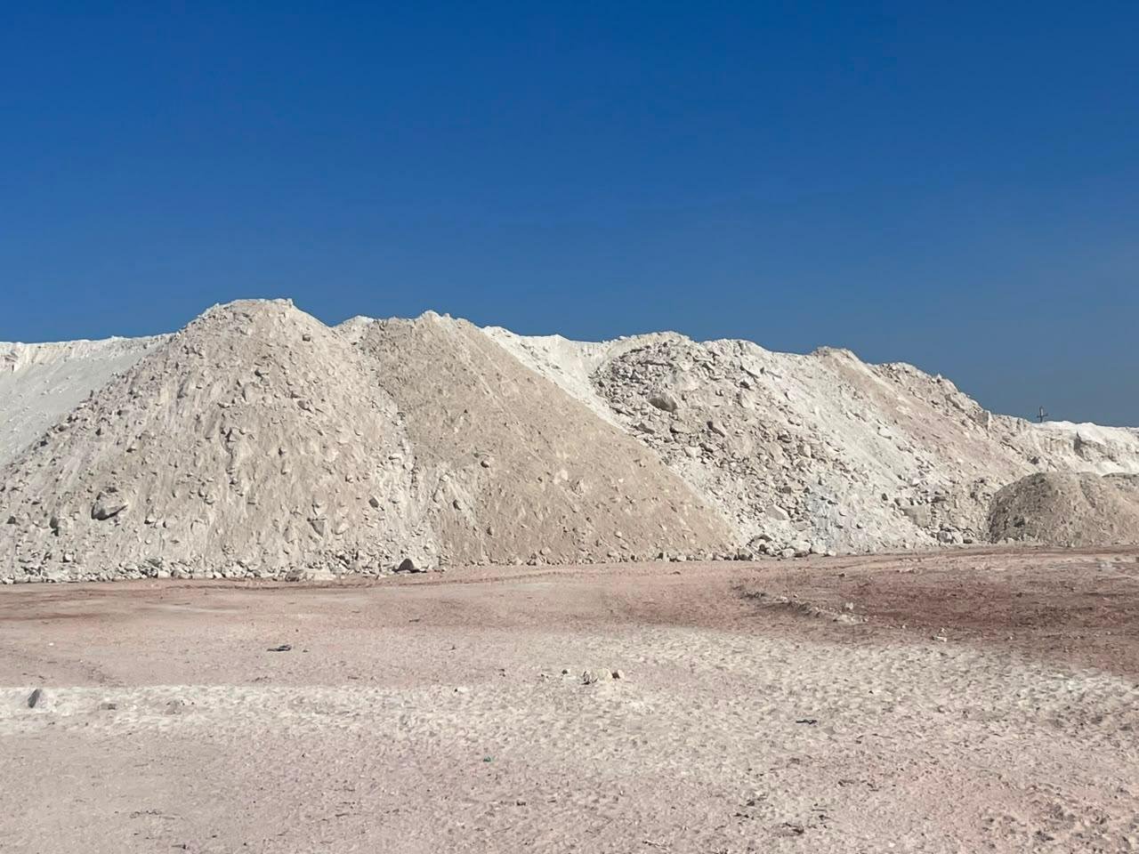 Crude China Clay Processing Settling Tanks